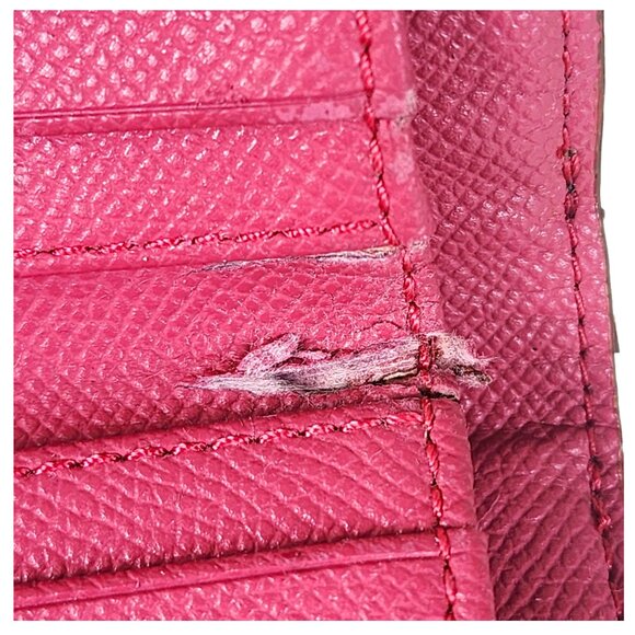 Coach khaki/pink saddle wallet - Picture 6 of 16